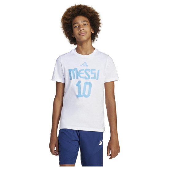 Adidas Παιδική κοντομάνικη μπλούζα Messi Name and Number Graphic Tee
